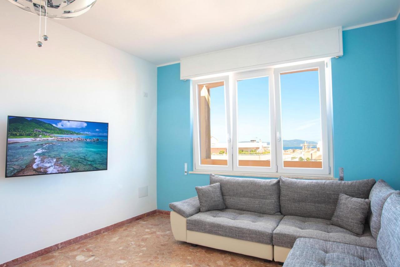 Attico Alice Apartment Alghero Bagian luar foto